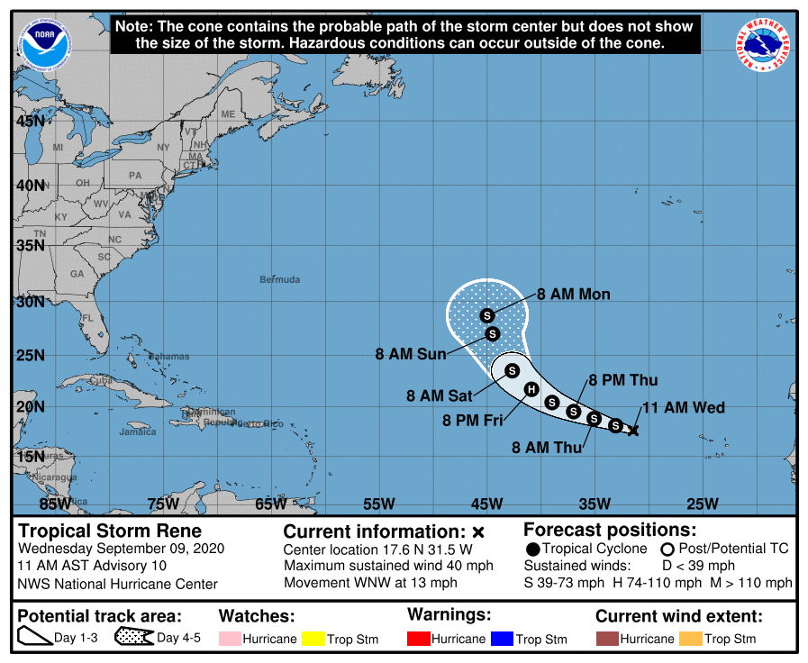 Tropical Storm Rene